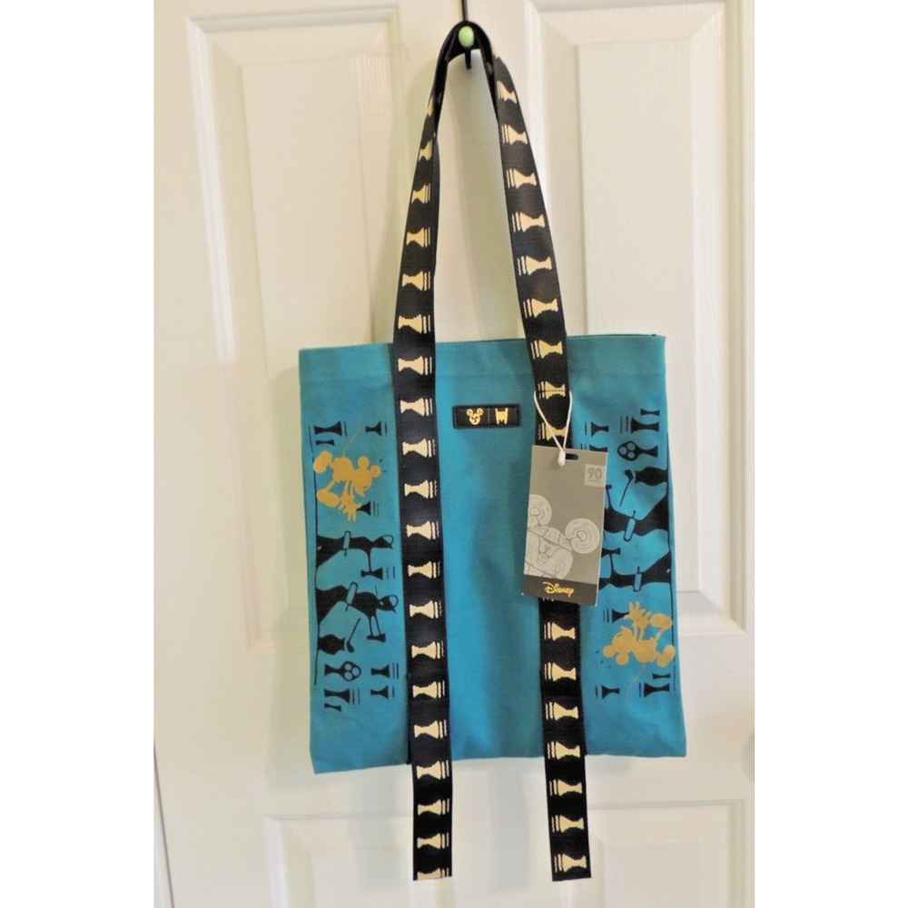 Disney Mickey Mouse Canvas Tote Bag Shanghai Art Museum Collaboration NWT